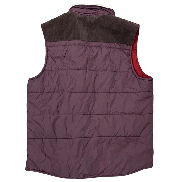 PRANA Waylan Puffer Vest in Mahogany Mens size S - Picture 4 of 12
